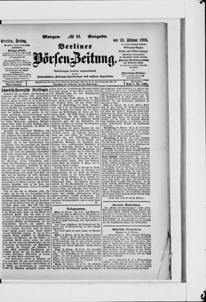 Berliner Börsen-Zeitung vom 24.02.1905