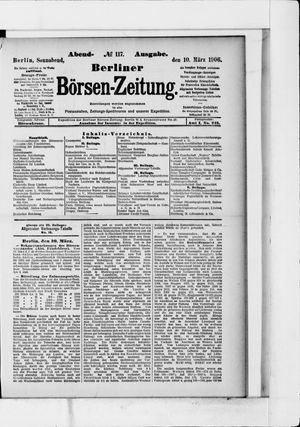 Berliner Börsen-Zeitung vom 10.03.1906