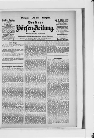 Berliner Börsen-Zeitung vom 03.03.1907