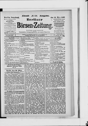 Berliner Börsen-Zeitung vom 29.03.1907