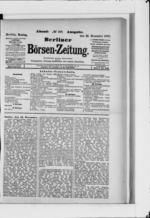 Berliner Börsen-Zeitung vom 16.12.1907