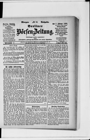 Berliner Börsen-Zeitung on Feb 2, 1908