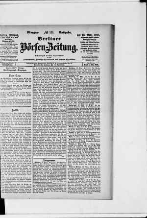 Berliner Börsen-Zeitung vom 18.03.1908