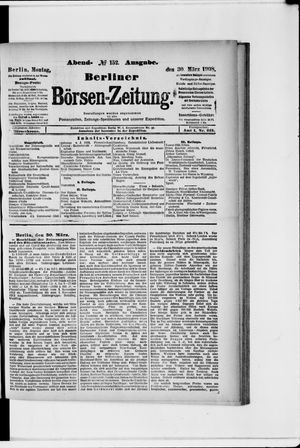Berliner Börsen-Zeitung vom 30.03.1908