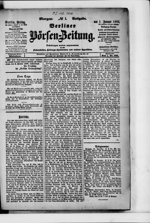 Berliner Börsen-Zeitung vom 01.01.1909