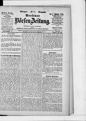 Berliner Börsen-Zeitung vom 08.01.1909