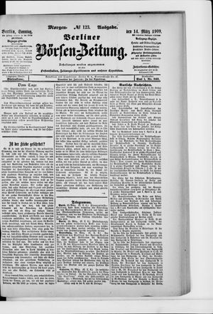 Berliner Börsen-Zeitung vom 14.03.1909