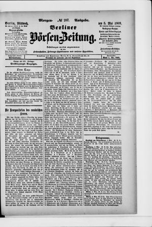 Berliner Börsen-Zeitung vom 05.05.1909