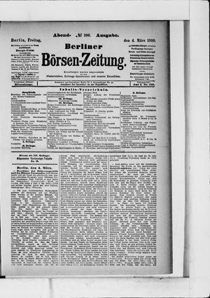 Berliner Börsen-Zeitung vom 04.03.1910