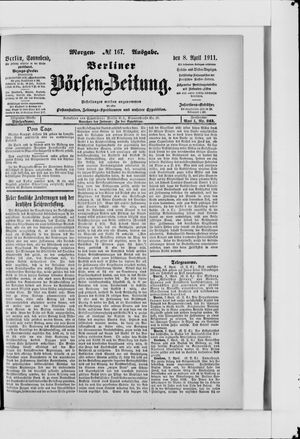 Berliner Börsen-Zeitung vom 08.04.1911