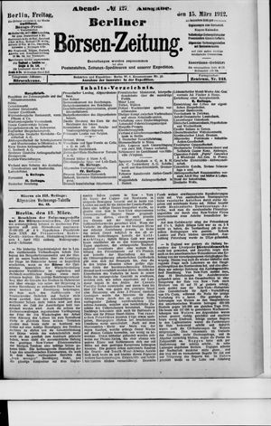 Berliner Börsen-Zeitung vom 15.03.1912
