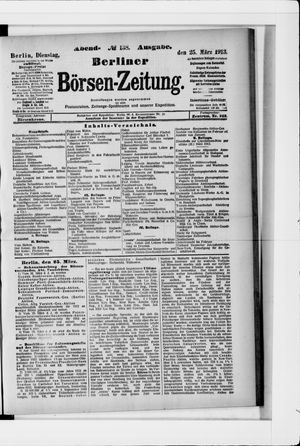 Berliner Börsen-Zeitung vom 25.03.1913