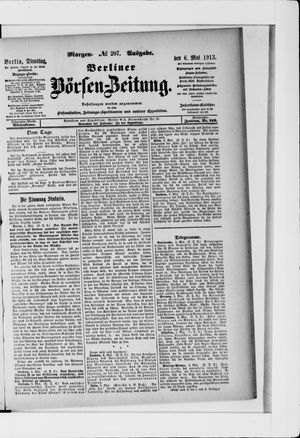 Berliner Börsen-Zeitung on May 6, 1913