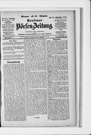 Berliner Börsen-Zeitung vom 16.09.1913