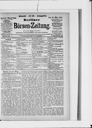 Berliner Börsen-Zeitung vom 12.03.1914