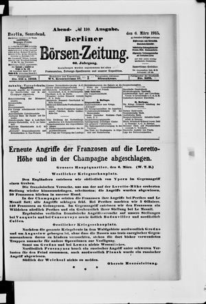 Berliner Börsen-Zeitung vom 06.03.1915