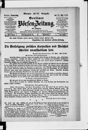 Berliner Börsen-Zeitung vom 13.05.1915
