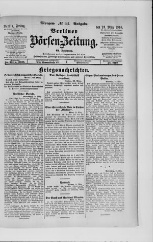 Berliner Börsen-Zeitung on Mar 24, 1916