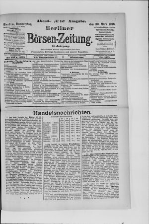 Berliner Börsen-Zeitung vom 30.03.1916