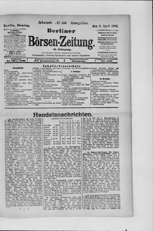 Berliner Börsen-Zeitung vom 04.04.1916