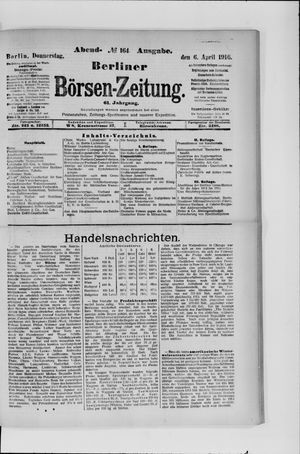 Berliner Börsen-Zeitung vom 06.04.1916