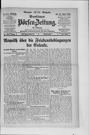 Berliner Börsen-Zeitung vom 12.04.1916