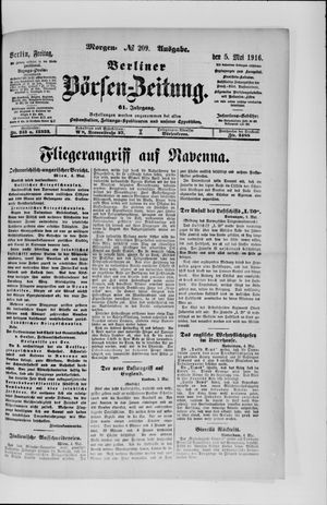 Berliner Börsen-Zeitung vom 05.05.1916