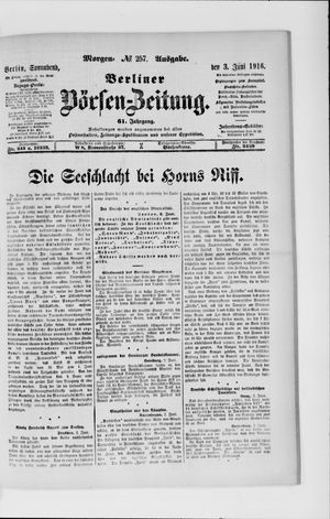 Berliner Börsen-Zeitung on Jun 3, 1916