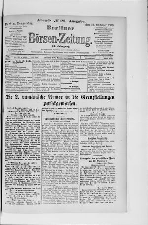 Berliner Börsen-Zeitung vom 12.10.1916