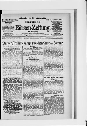Berliner Börsen-Zeitung vom 15.02.1917