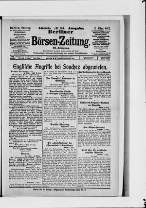Berliner Börsen-Zeitung vom 02.03.1917