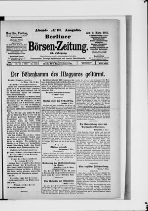 Berliner Börsen-Zeitung on Mar 9, 1917