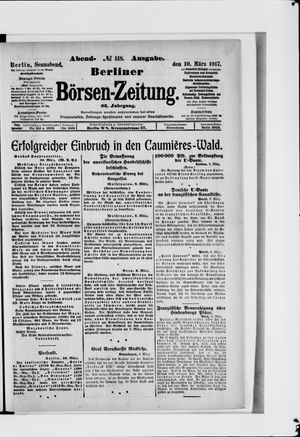 Berliner Börsen-Zeitung vom 10.03.1917