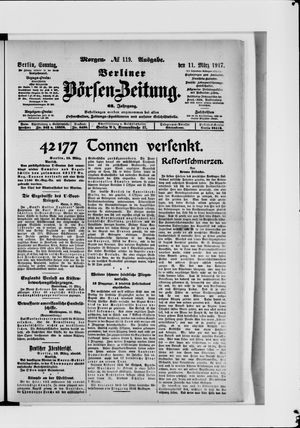 Berliner Börsen-Zeitung vom 11.03.1917