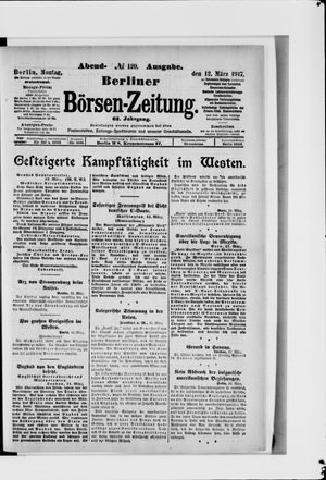 Berliner Börsen-Zeitung vom 12.03.1917