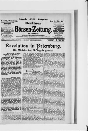 Berliner Börsen-Zeitung vom 15.03.1917