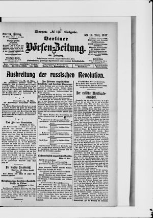 Berliner Börsen-Zeitung vom 16.03.1917
