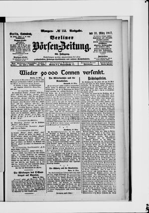Berliner Börsen-Zeitung vom 31.03.1917