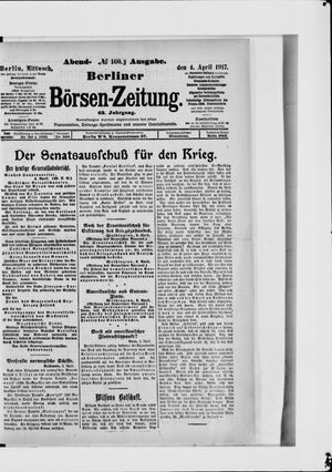Berliner Börsen-Zeitung on Apr 4, 1917