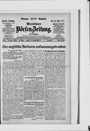Berliner Börsen-Zeitung vom 24.04.1917