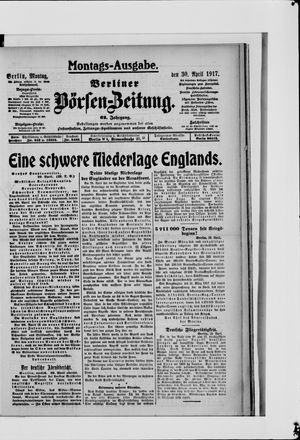 Berliner Börsen-Zeitung vom 30.04.1917