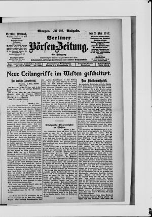 Berliner Börsen-Zeitung vom 02.05.1917