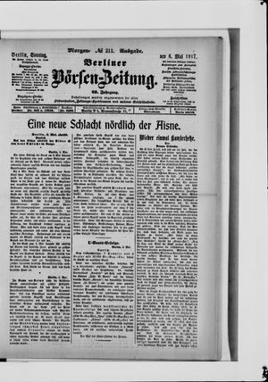 Berliner Börsen-Zeitung vom 06.05.1917