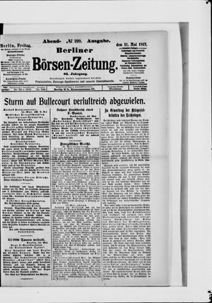 Berliner Börsen-Zeitung vom 11.05.1917