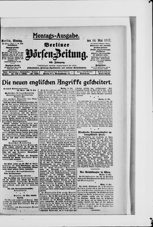 Berliner Börsen-Zeitung vom 14.05.1917