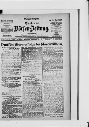 Berliner Börsen-Zeitung on May 29, 1917