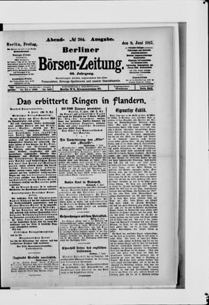 Berliner Börsen-Zeitung vom 08.06.1917