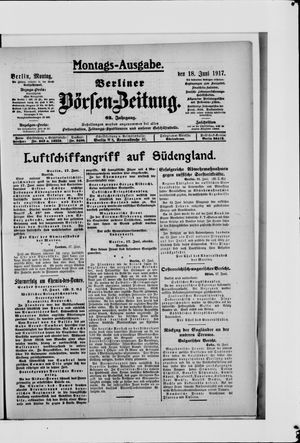 Berliner Börsen-Zeitung vom 18.06.1917