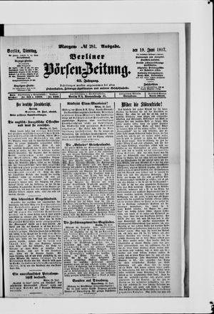 Berliner Börsen-Zeitung on Jun 19, 1917