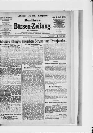 Berliner Börsen-Zeitung on Jul 2, 1917